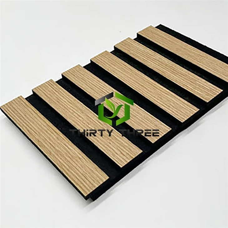 Eco-friendly Decorative ISO Technical Black Oak Akupanel in Japan