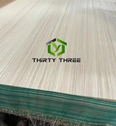 1mm Recon Poplar Engineered Wood Veneer Faced Plywood